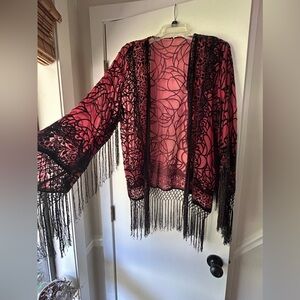 Saltwater Gypsy Velvet Kimono
